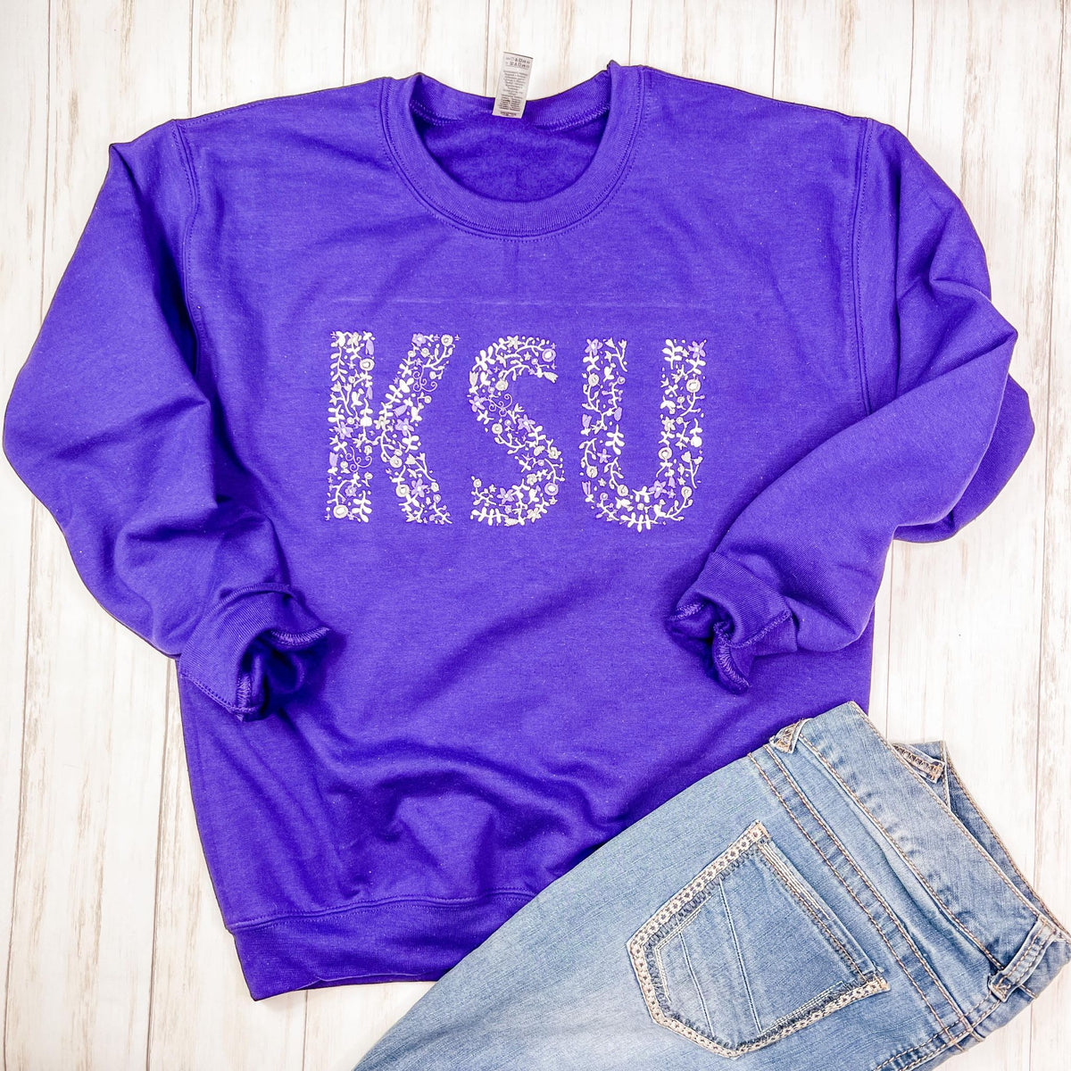 【YESEYESEE】Y.E.S TRICK SWEATSHIRTS / VIOLET yeseyesee at HEIGHTS. | Online Store