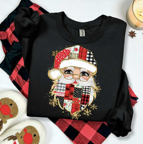 Patchwork Santa