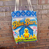 Reproduction Feed sack Quilted Tote