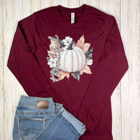 Thankful Pumpkin- Long Sleeve