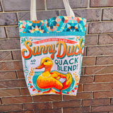 Reproduction Feed sack Quilted Tote