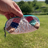 Clam Up Zippered Pouch