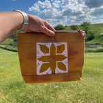 Quilt Block Zipper Bag