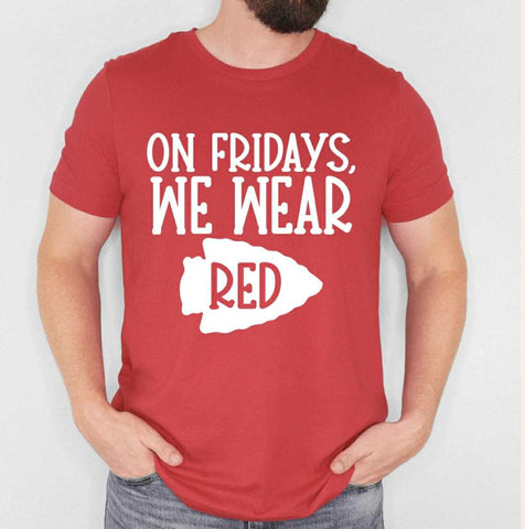 On Fridays we wear Red