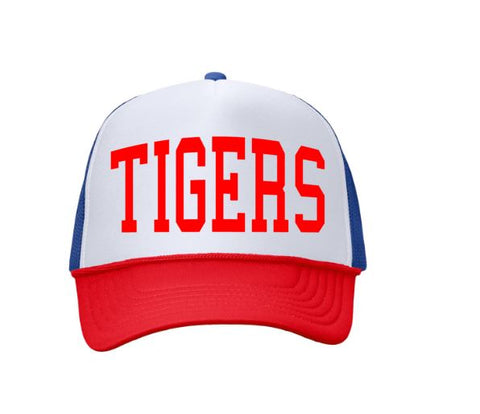 Tigers Foam Snap Back Hat
