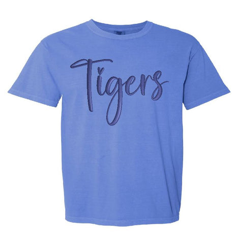 Tigers Puff Embroidered Tee