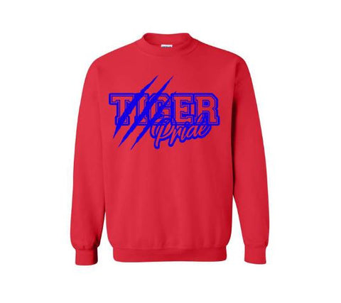Scratch Tiger Pride Adult Sweatshirt and Hoodie