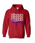 Tiger Stack Adult Sweatshirt and Hoodie