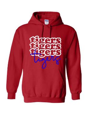 Tiger Stack Youth Sweatshirt and Hoodie