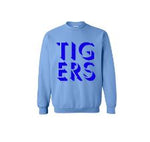 Tiger Block Adult Sweatshirt and Hoodie