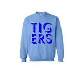 Tiger Block Adult Sweatshirt and Hoodie