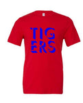 Tigers Block Adult Tee