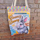 Reproduction Feed sack Quilted Tote