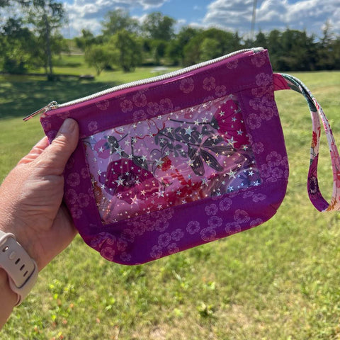 Clear Vinyl Front Bag