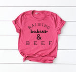 Raising babies and Beef
