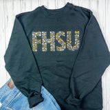 FHSU Floral Embroidery Sweatshirt