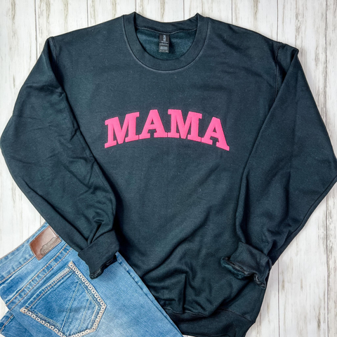 Mama Puff Print Sweatshirt